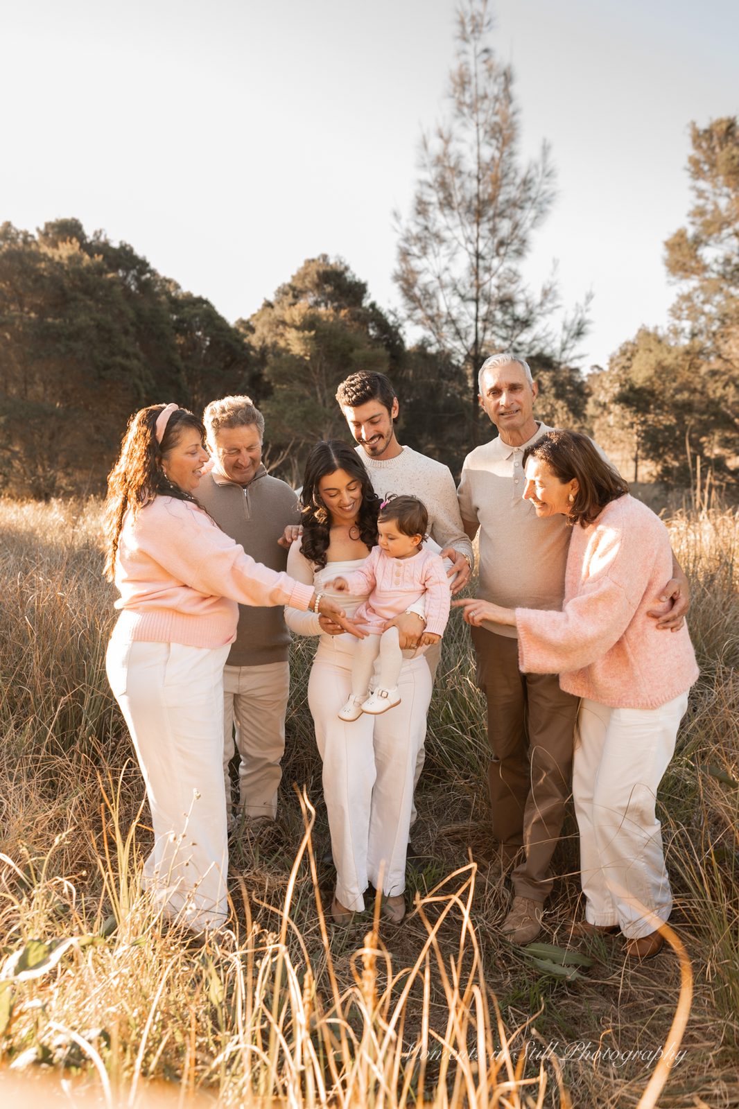 Extended family photography session, South Penrith